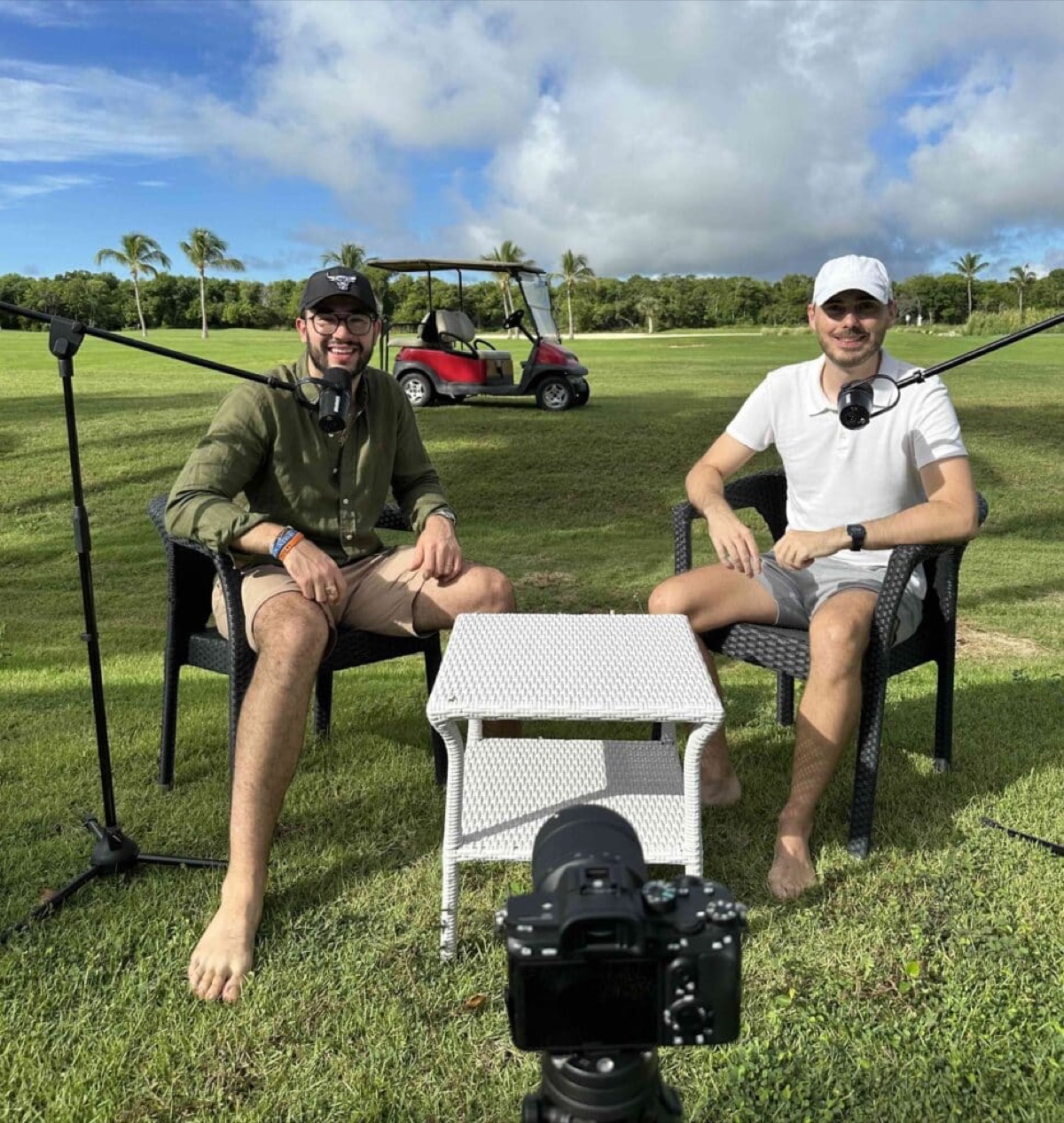Tournage à Punta Cana avec Julien d’Oseille TV