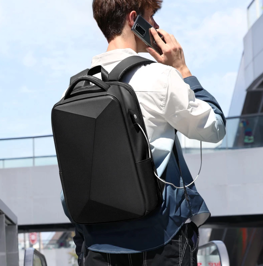 Sac à dos antivol professionnel avec port USB